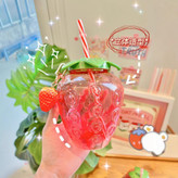 ماگ اسموتی توت فرنگی🍓✨️