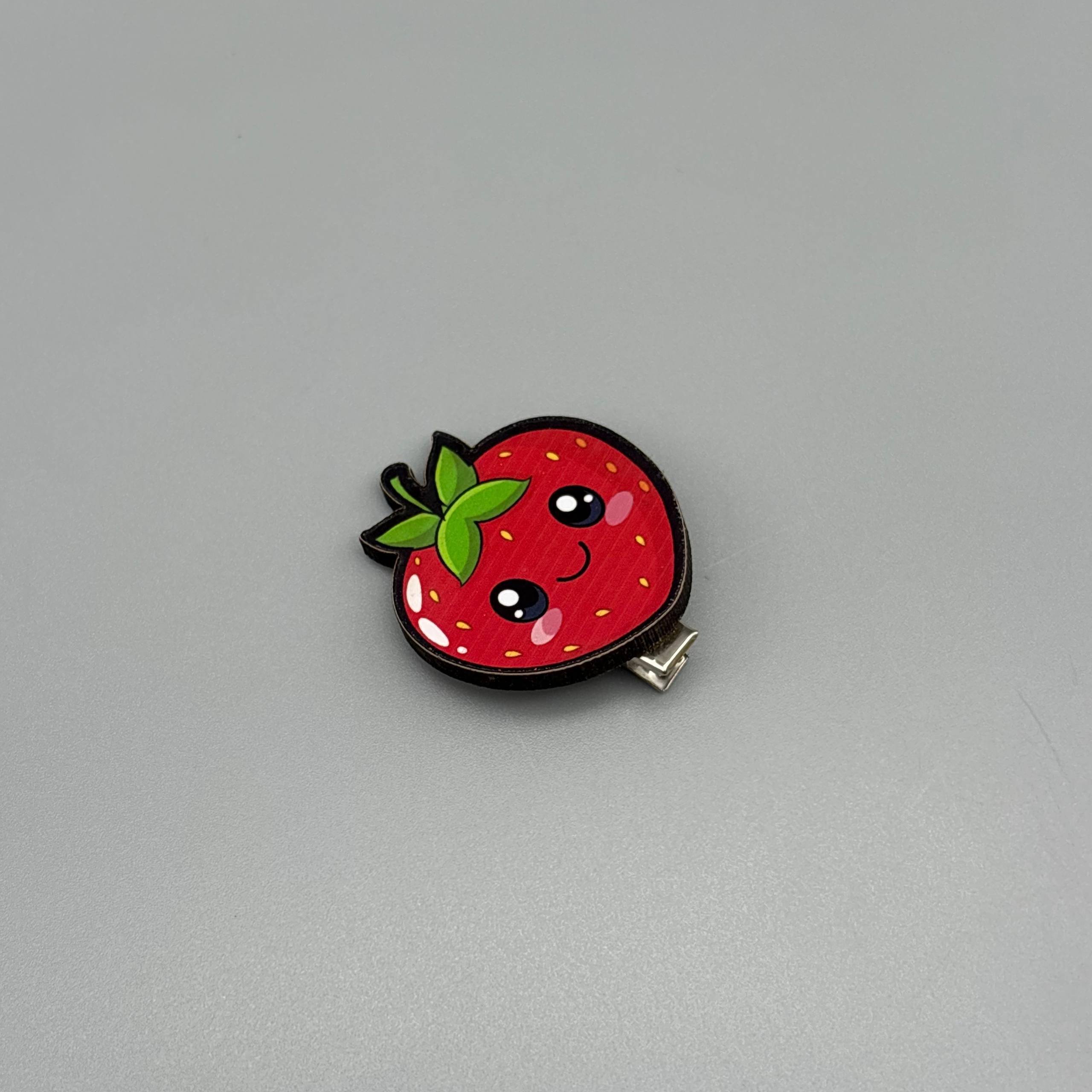 گیره مو توت فرنگی🍓